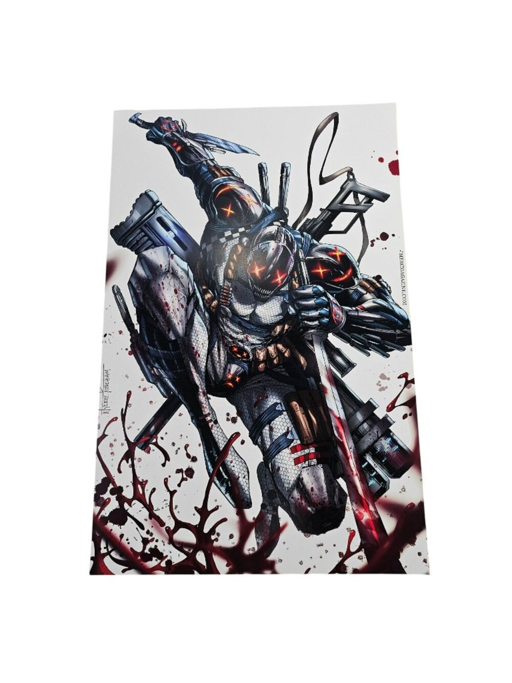 Deathrage #1 Variant Comic Cover Art Poster 11x17" Tyler Kirkham Merc Magazine